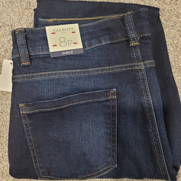 Talbots Petite Dark Jeans - Picture 2 of 3